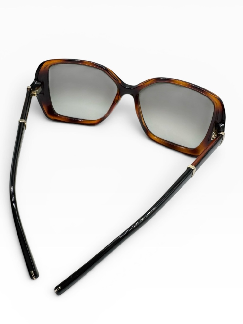 Chloé CE680S Oversized Square Havana Tortoise Shell Italy Sunglasses 58mm - Picture 4 of 14